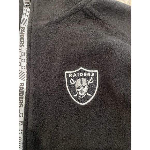 NWT NFL Team Apparel Oakland Los Angeles Las Vegas Raiders Vest Size Medium - Picture 5 of 8